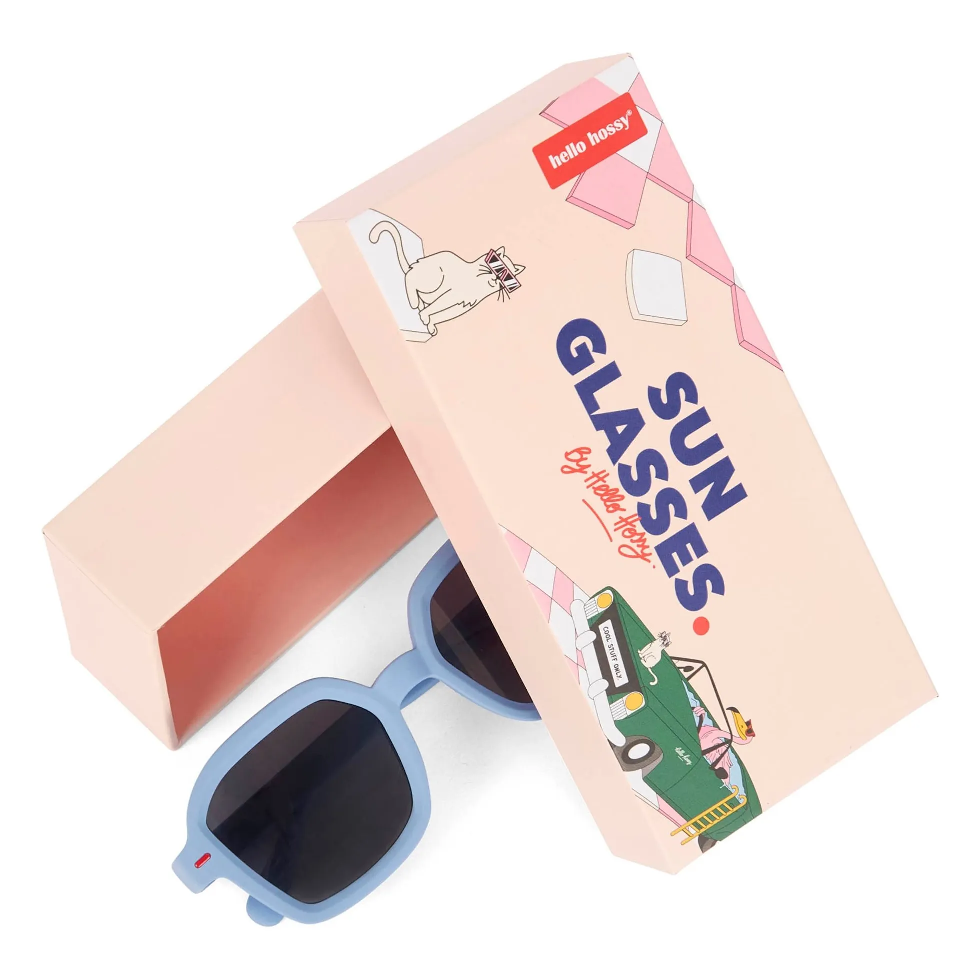 Lunettes de Soleil Hossy | Bleu- Image produit n°5