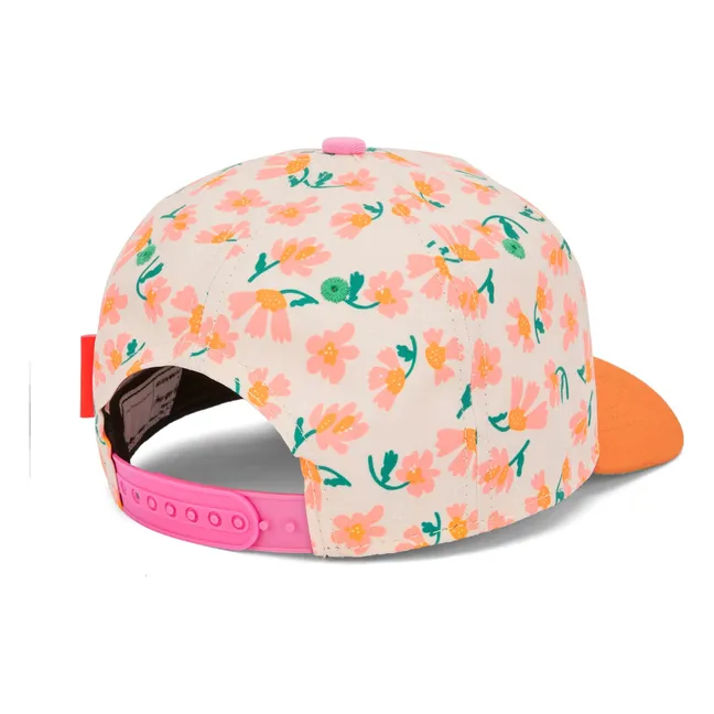Casquette Visière Courbée Springtime Fibres Recyclées | Orange