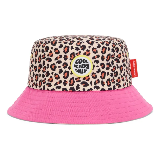 Bob Cordon Ajustable Leopard Recycled Fibers | Fuchsia