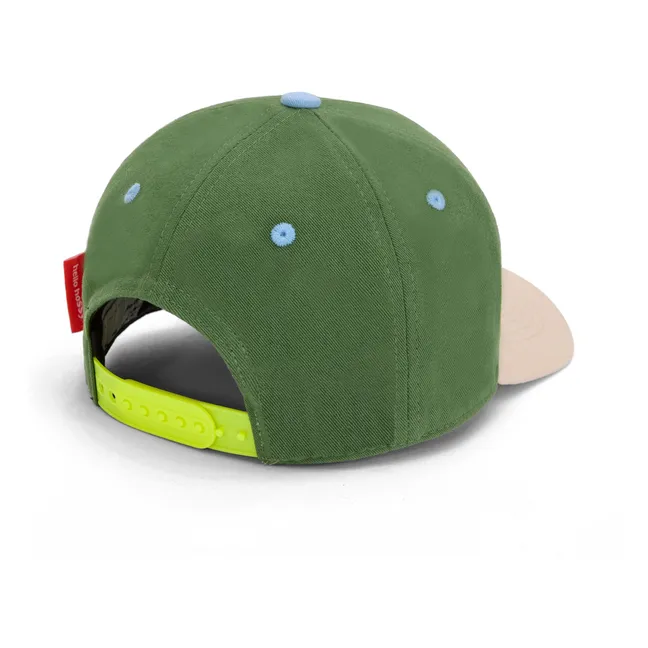 Casquette Visière Courbée Mini Coton Bio | Vert
