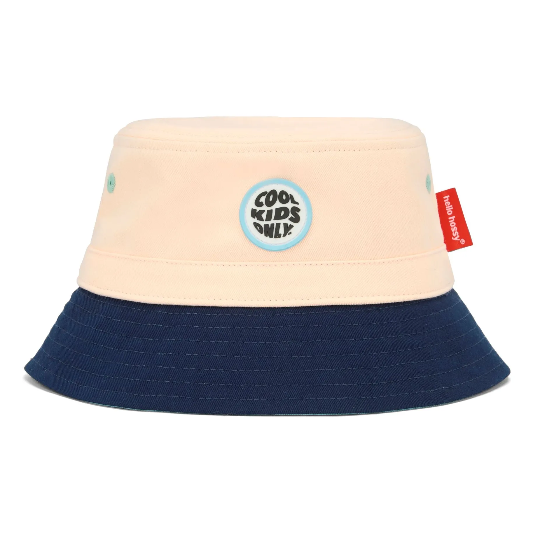 Hello Hossy Navy Blue Bob Cordon Ajustable Mini Coton Bio