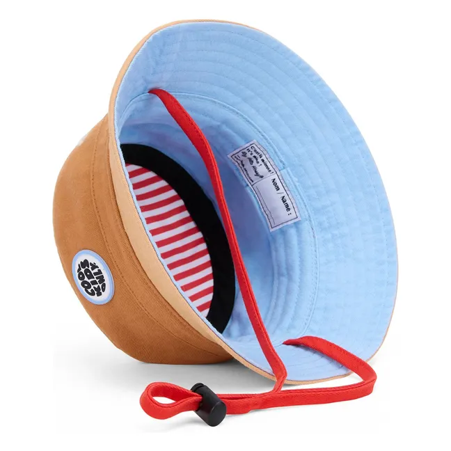 Bob Cordon Mini Coton Ajustable Bio | Naranja