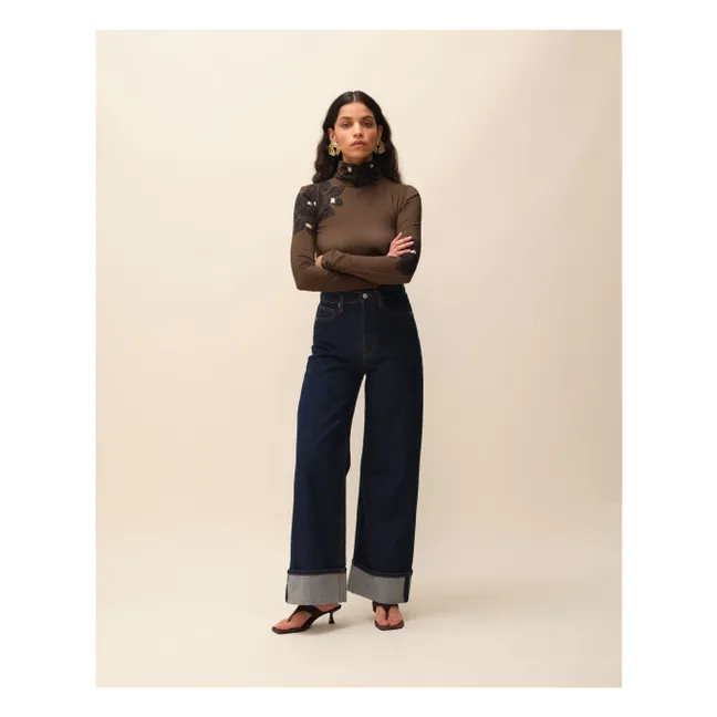 Marwa Organic Cotton Jeans | Denim brut