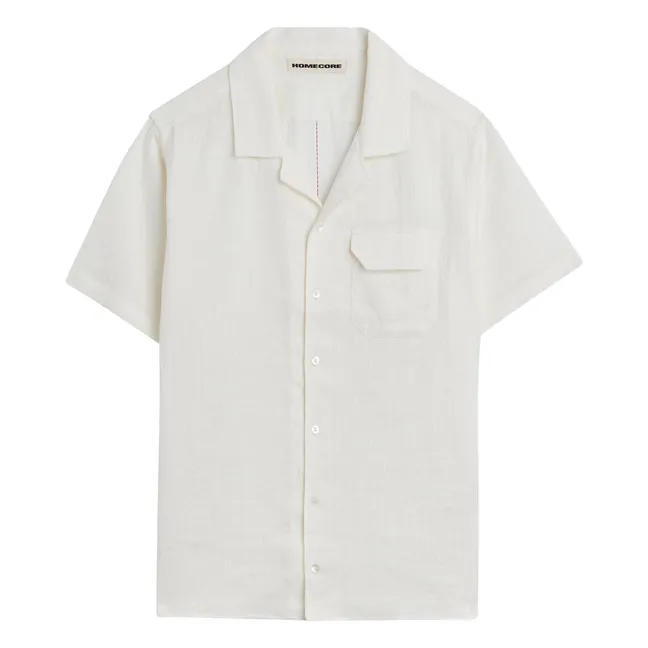 Camisa de manga corta Guarda Coralin | Blanco