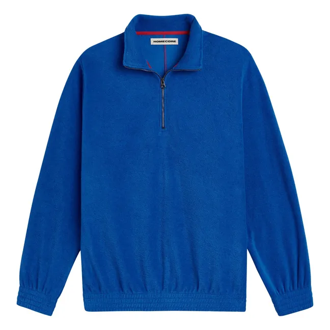Sudadera con media cremallera Atys | Azul Rey