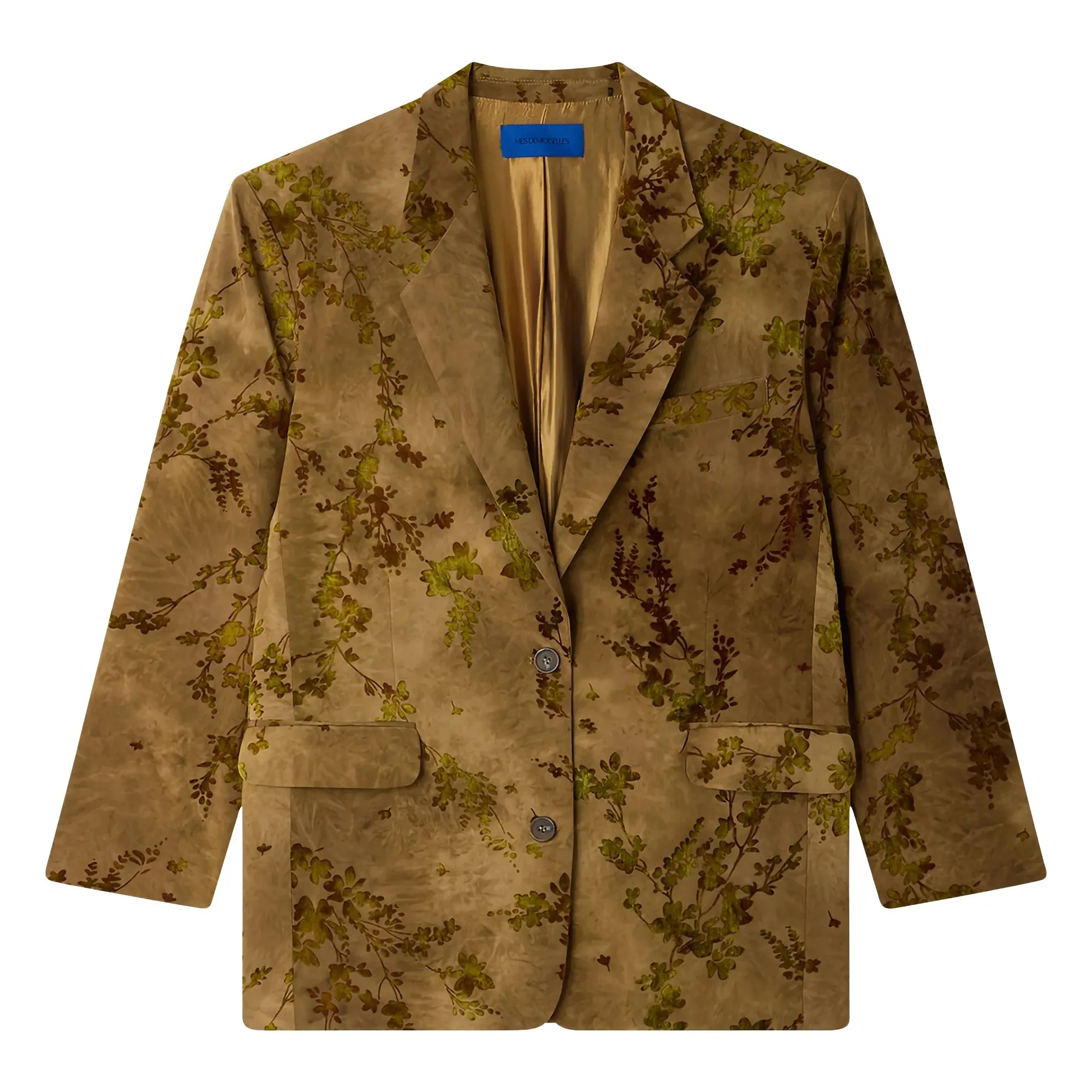 Veste Sonta Lin | Khaki- Image produit n°0