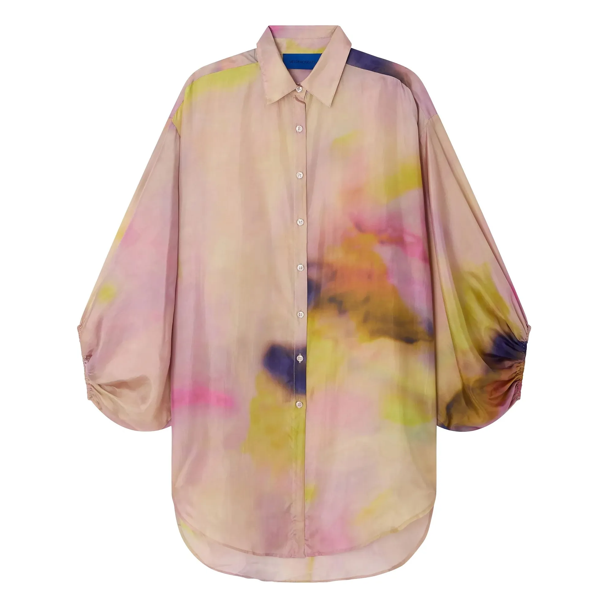 Mes Demoiselles Pink Reini Silk Shirt