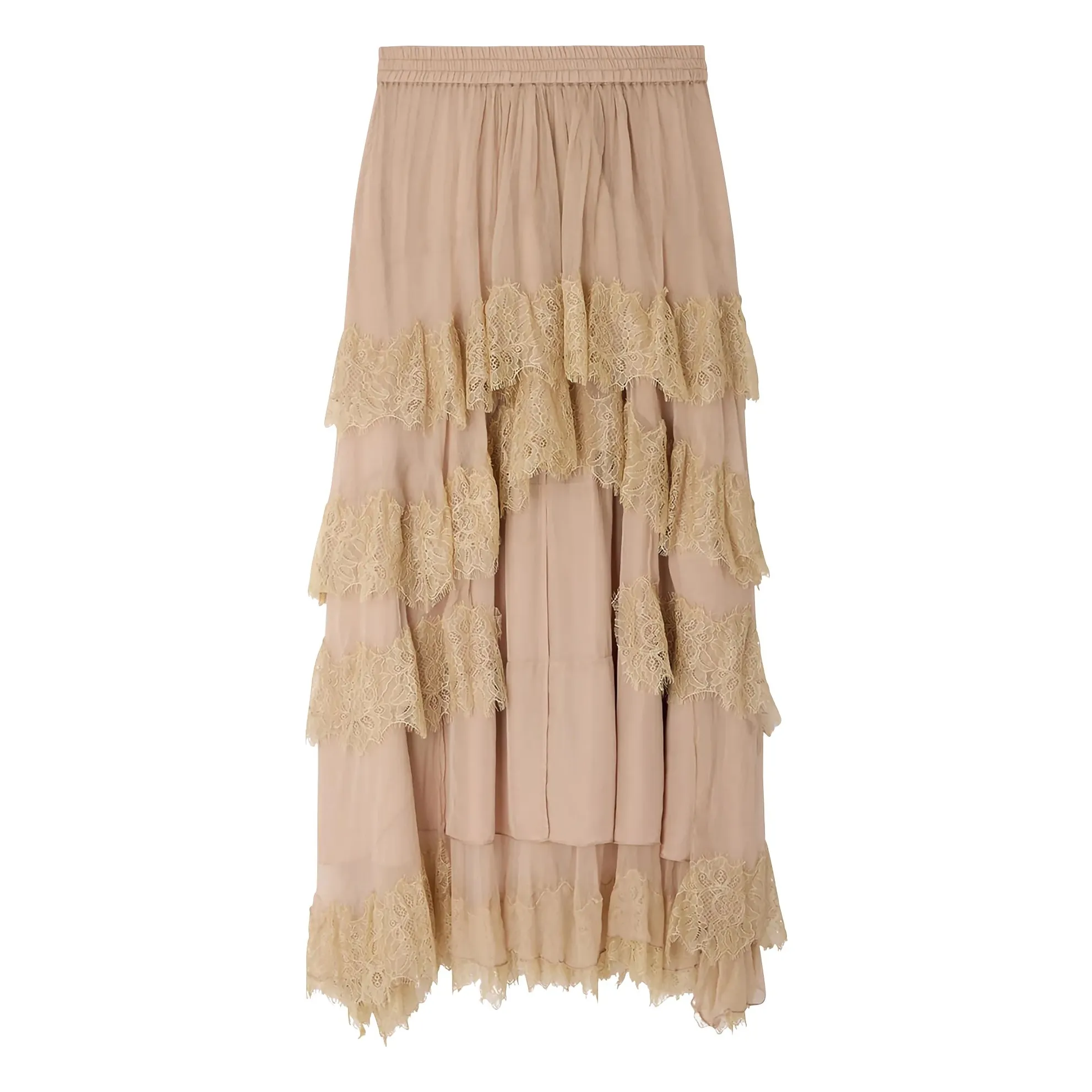 Mes Demoiselles Beige Dana Skirt