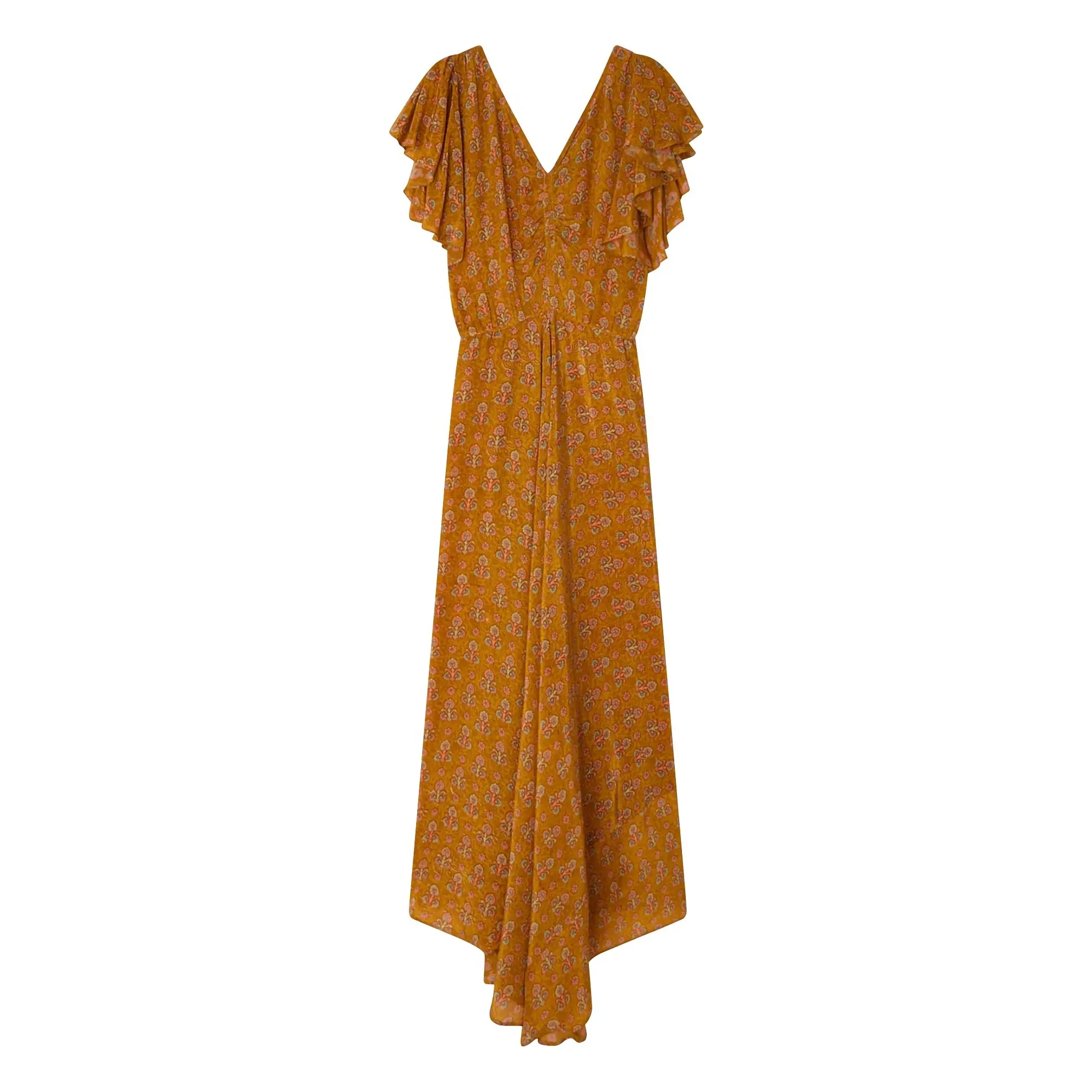 Mes Demoiselles Orange Rebecca Dress