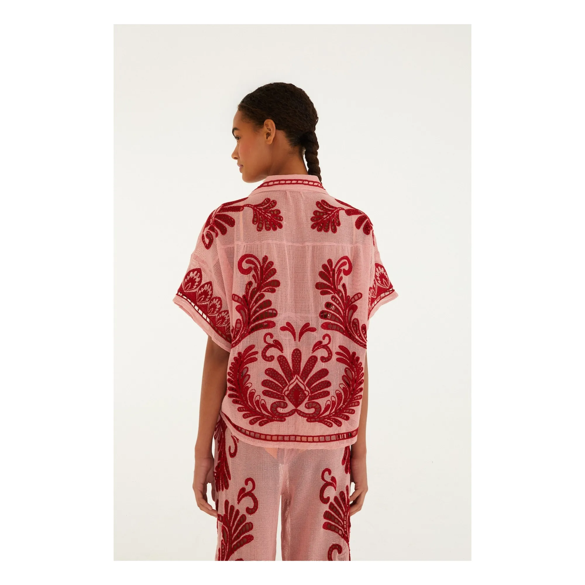Blouse Arabesque | Rose- Image produit n°1