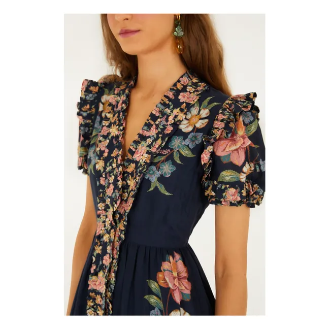 Maira dress | Navy blue