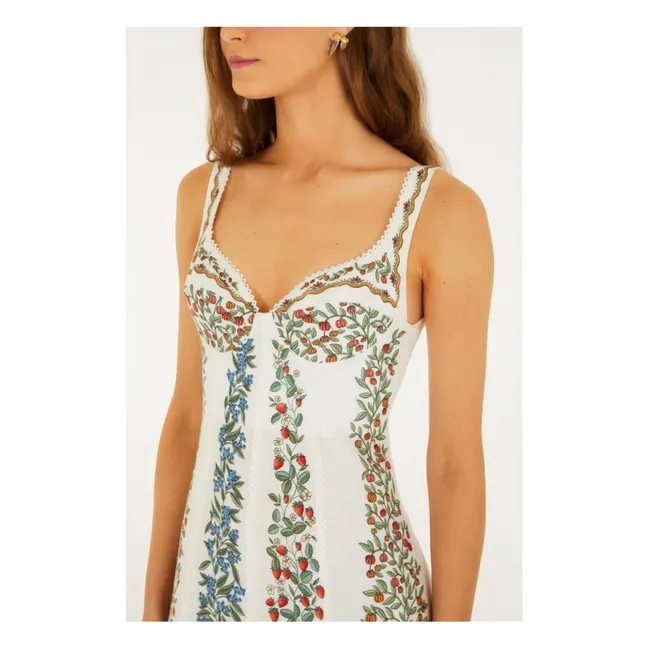 Robe Fruit Beauty | Blanc