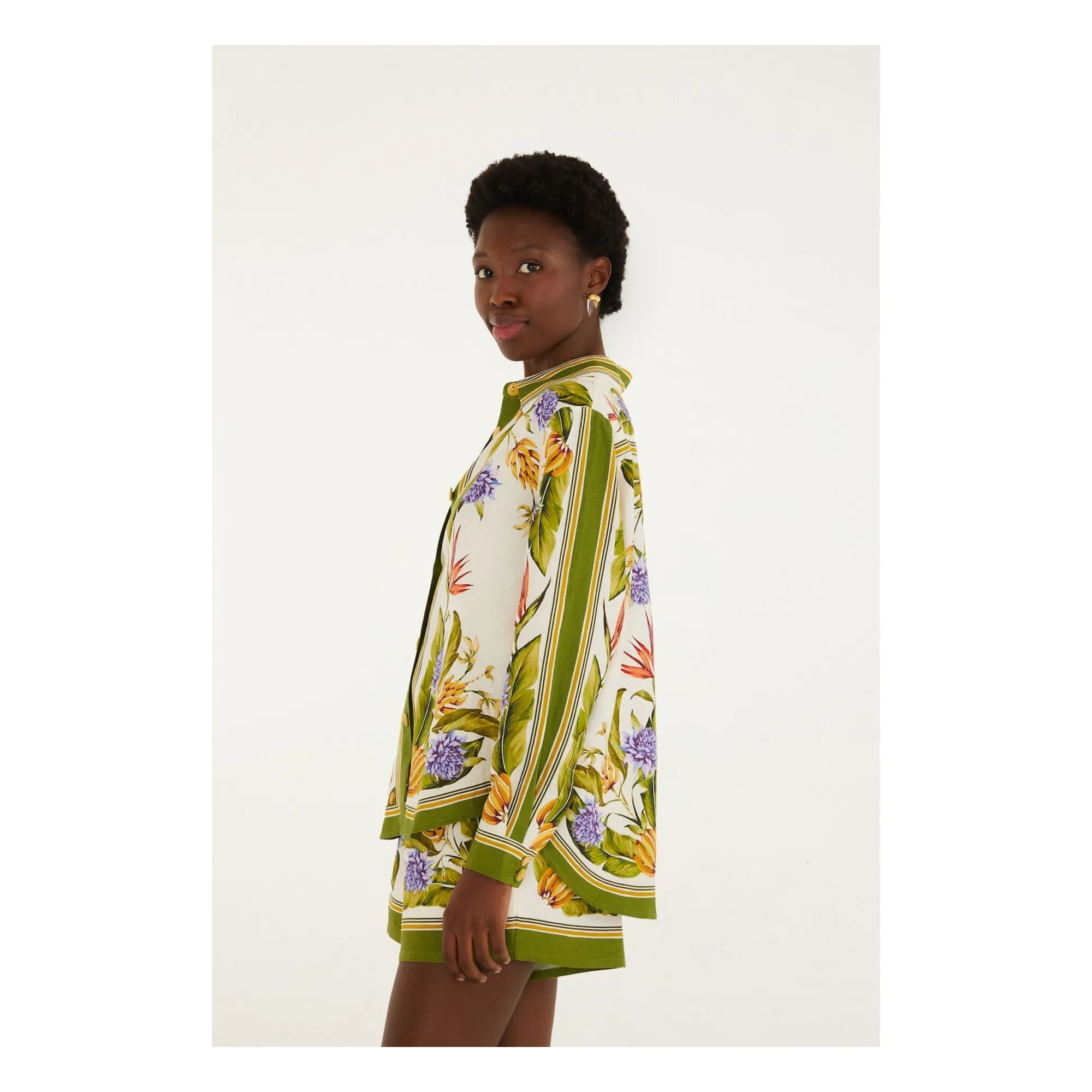 Chemise Tropical | Sable- Image produit n°2