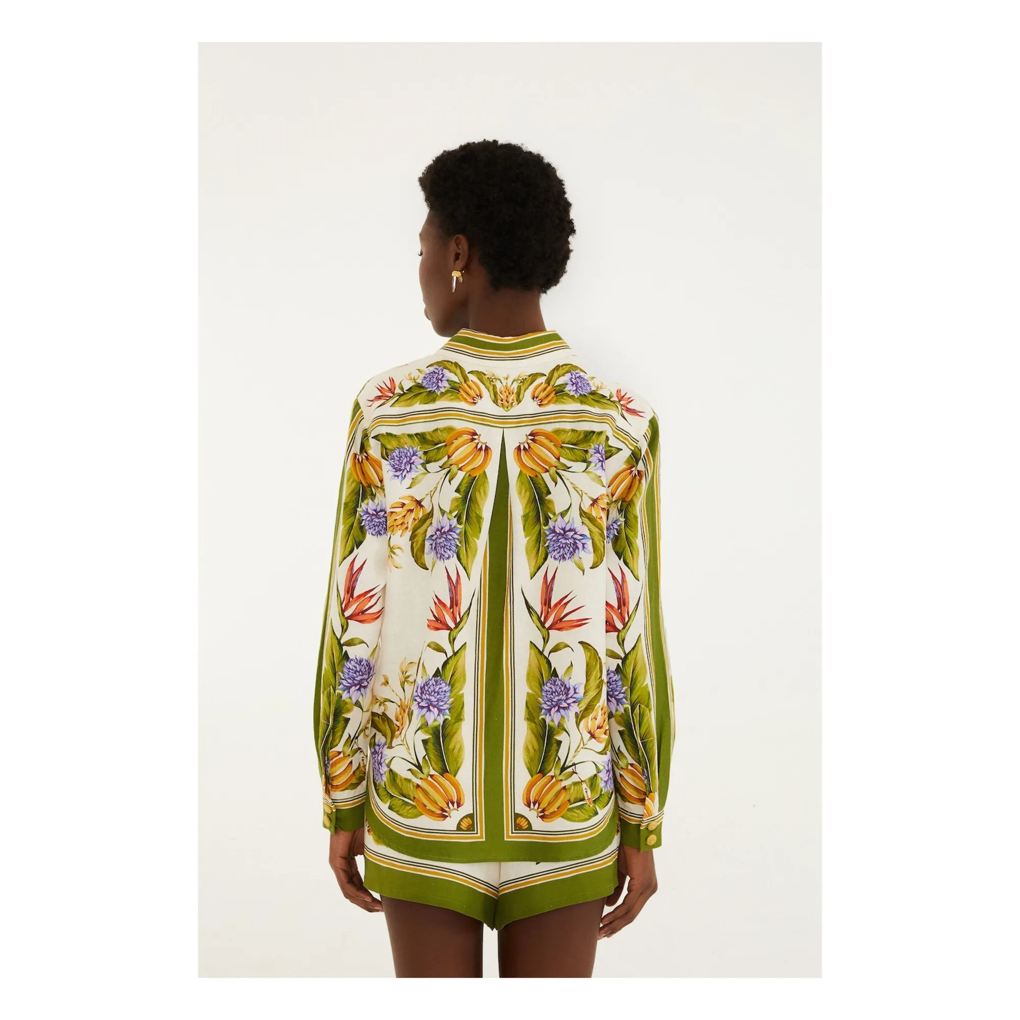 Chemise Tropical | Sable- Image produit n°3
