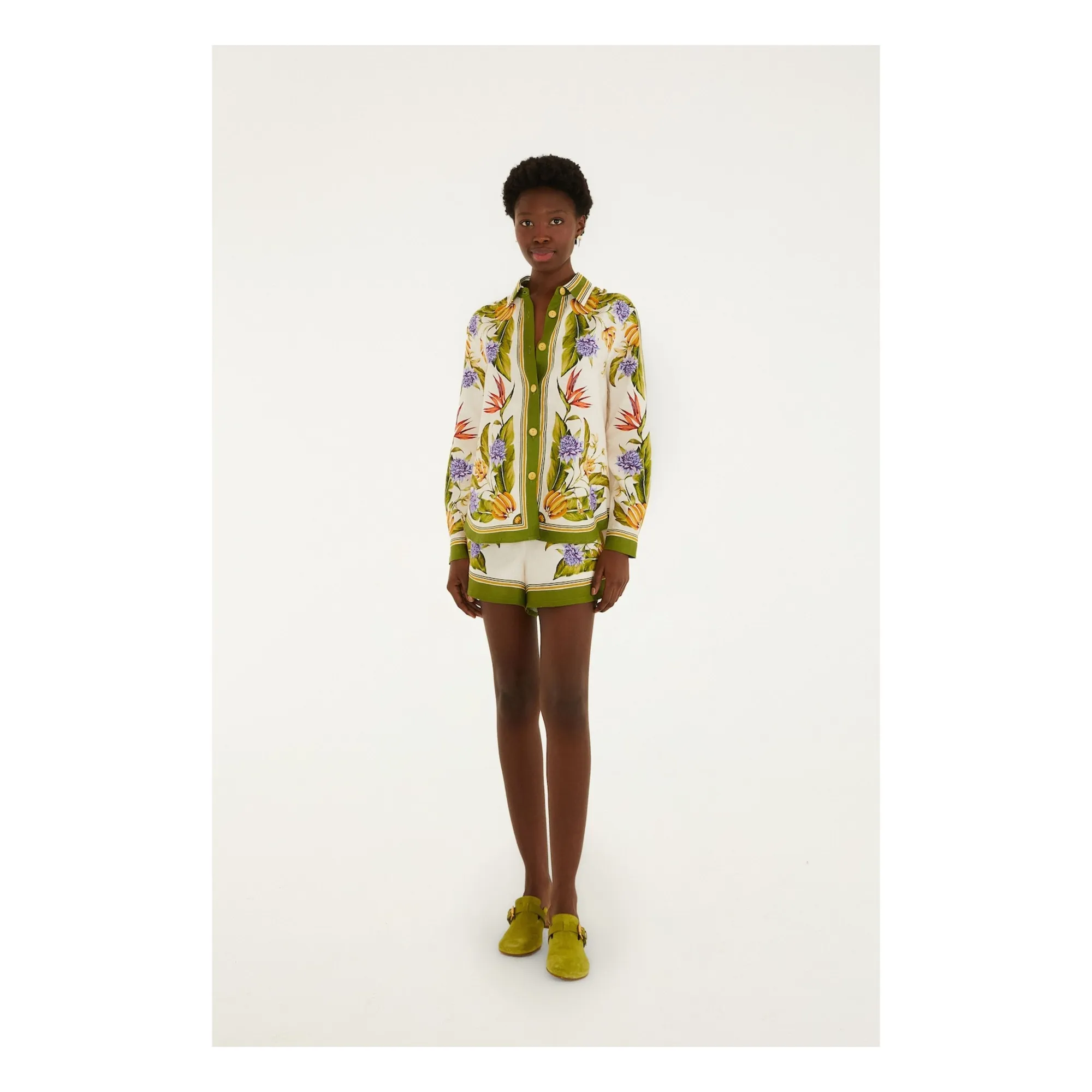 Chemise Tropical | Sable- Image produit n°1