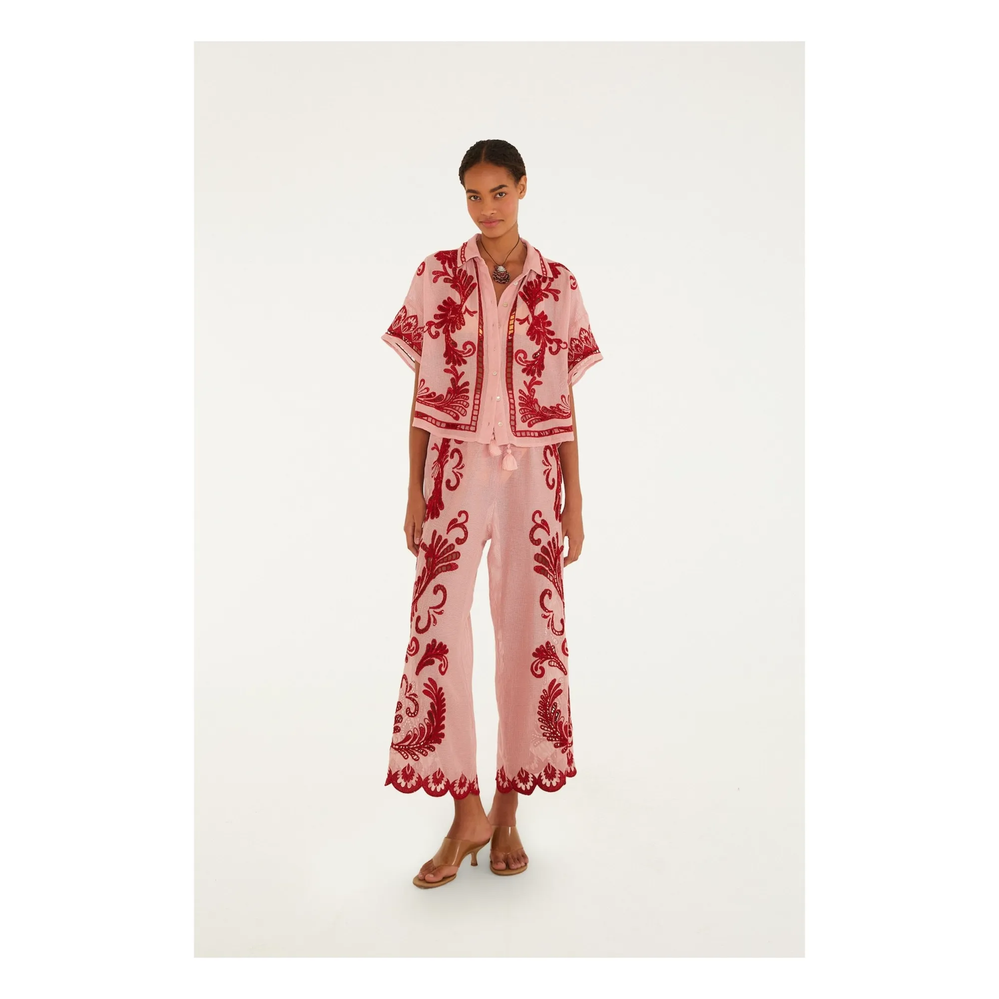 Blouse Arabesque | Rose- Image produit n°2