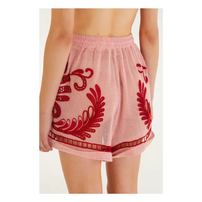 Pantalones cortos arabescos | Rosa