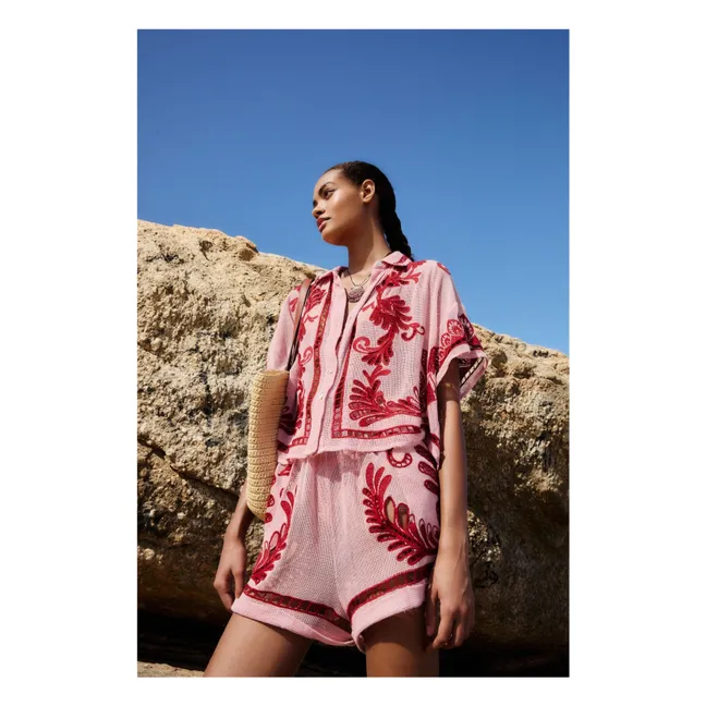 Pantalones cortos arabescos | Rosa