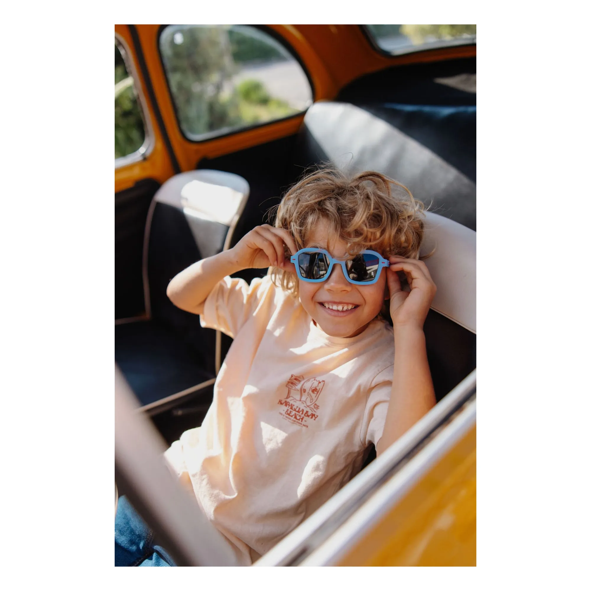 Lunettes de Soleil Hossy | Bleu- Image produit n°6