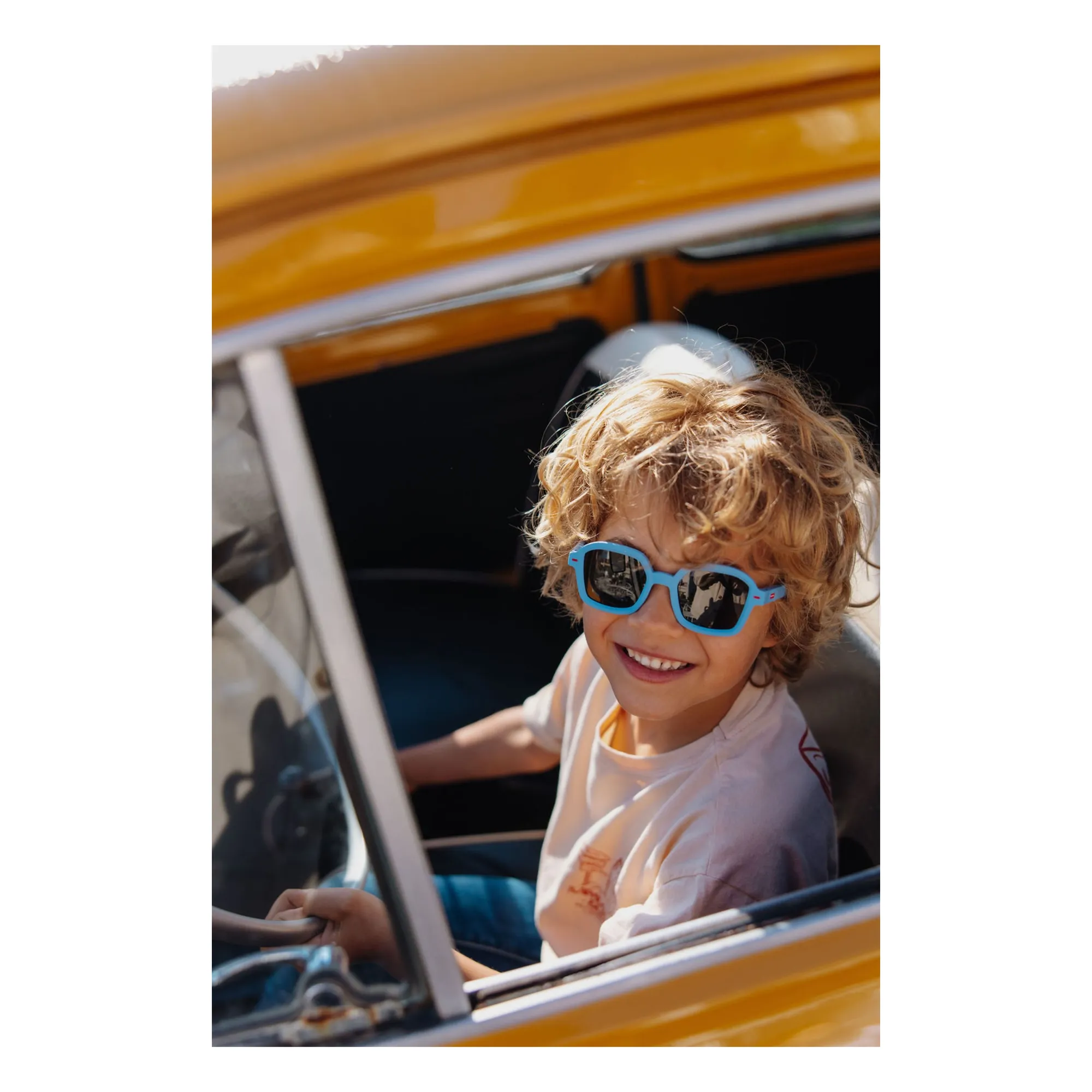 Lunettes de Soleil Hossy | Bleu- Image produit n°1