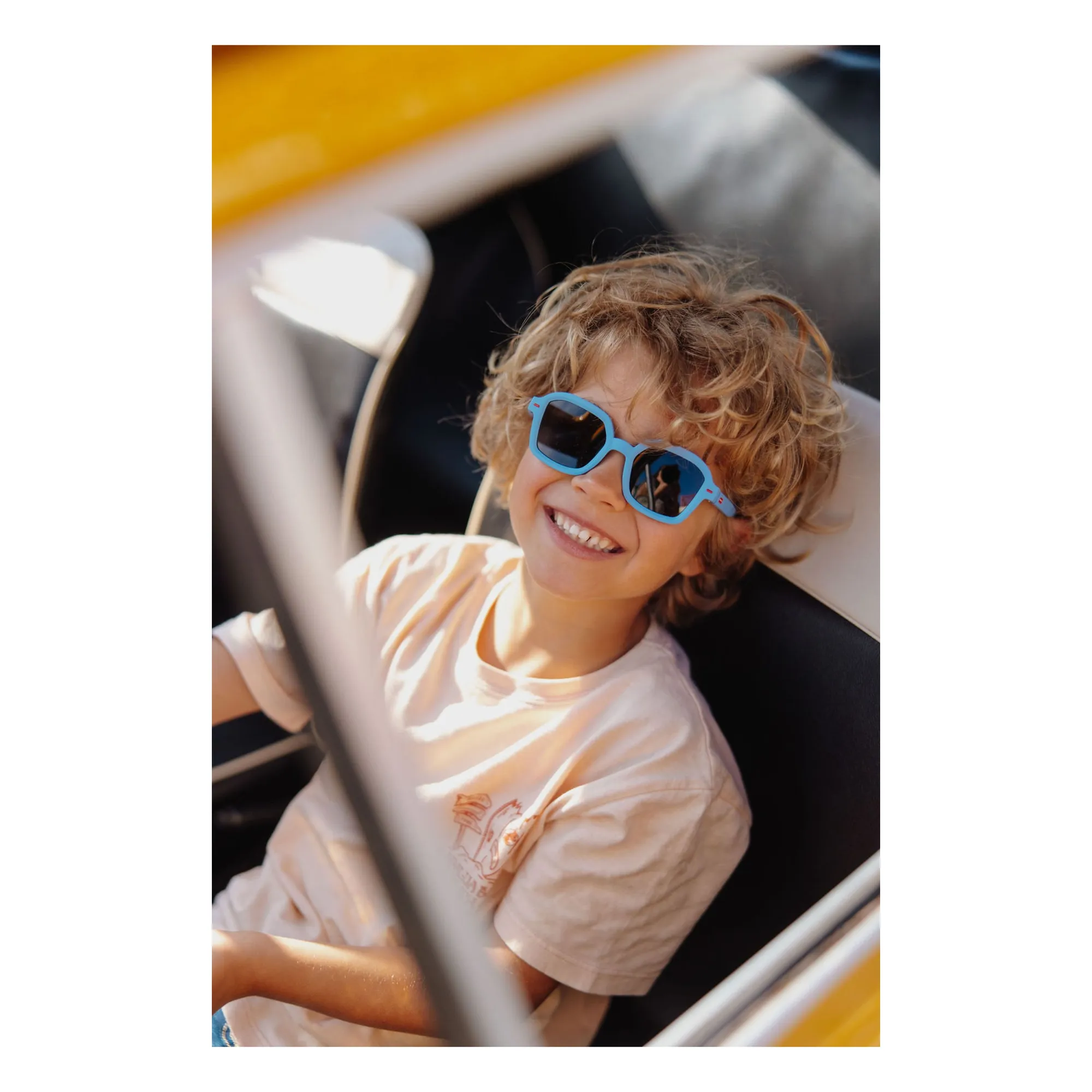 Lunettes de Soleil Hossy | Bleu- Image produit n°2