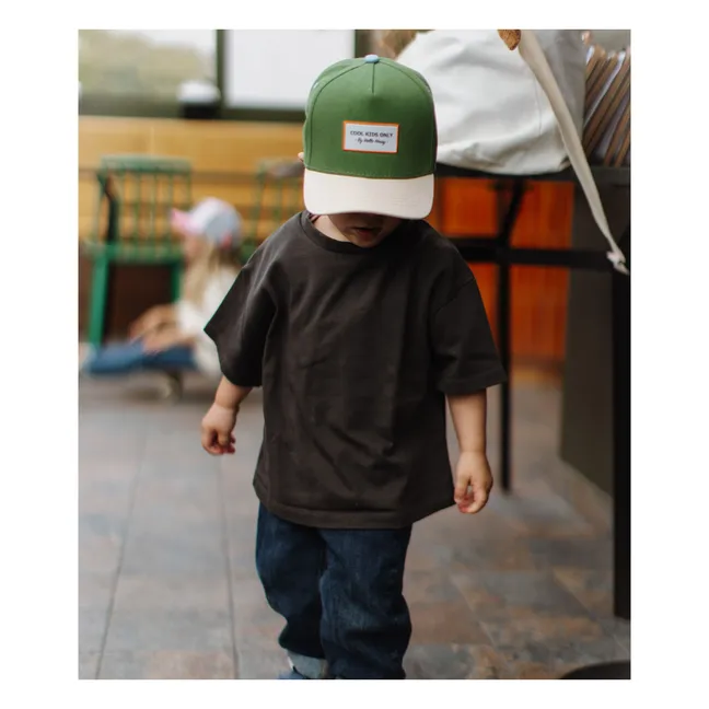 Casquette Visière Courbée Mini Coton Bio | Vert