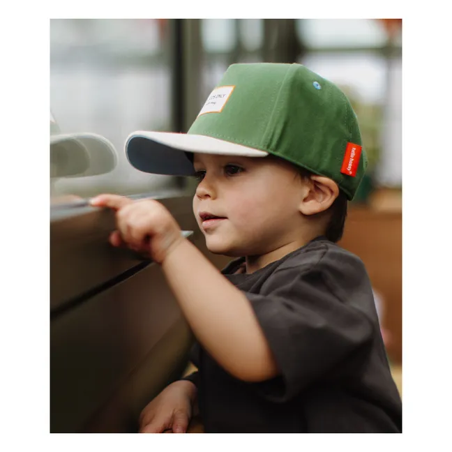 Casquette Visière Courbée Mini Coton Bio | Vert