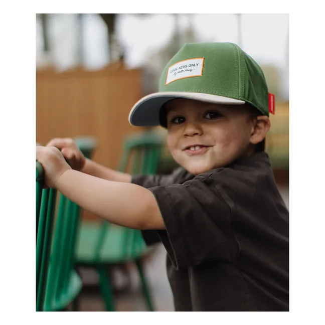Casquette Visière Courbée Mini Coton Bio | Vert