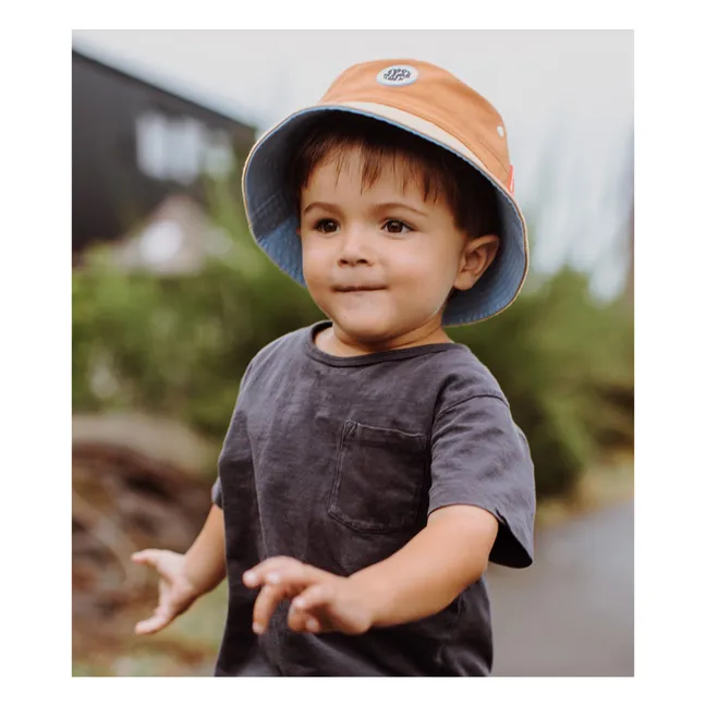 Bob Cordon Mini Coton Ajustable Bio | Naranja