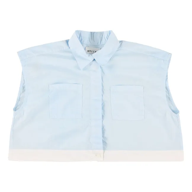 Camiseta sin mangas Xirena | Azul Cielo