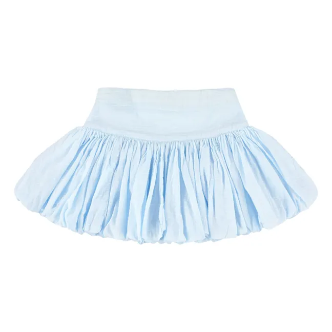 Xavi frilled skirt | Light blue