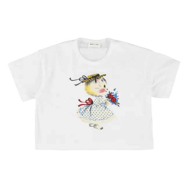 T-shirt Warsaw Chat | Blanc