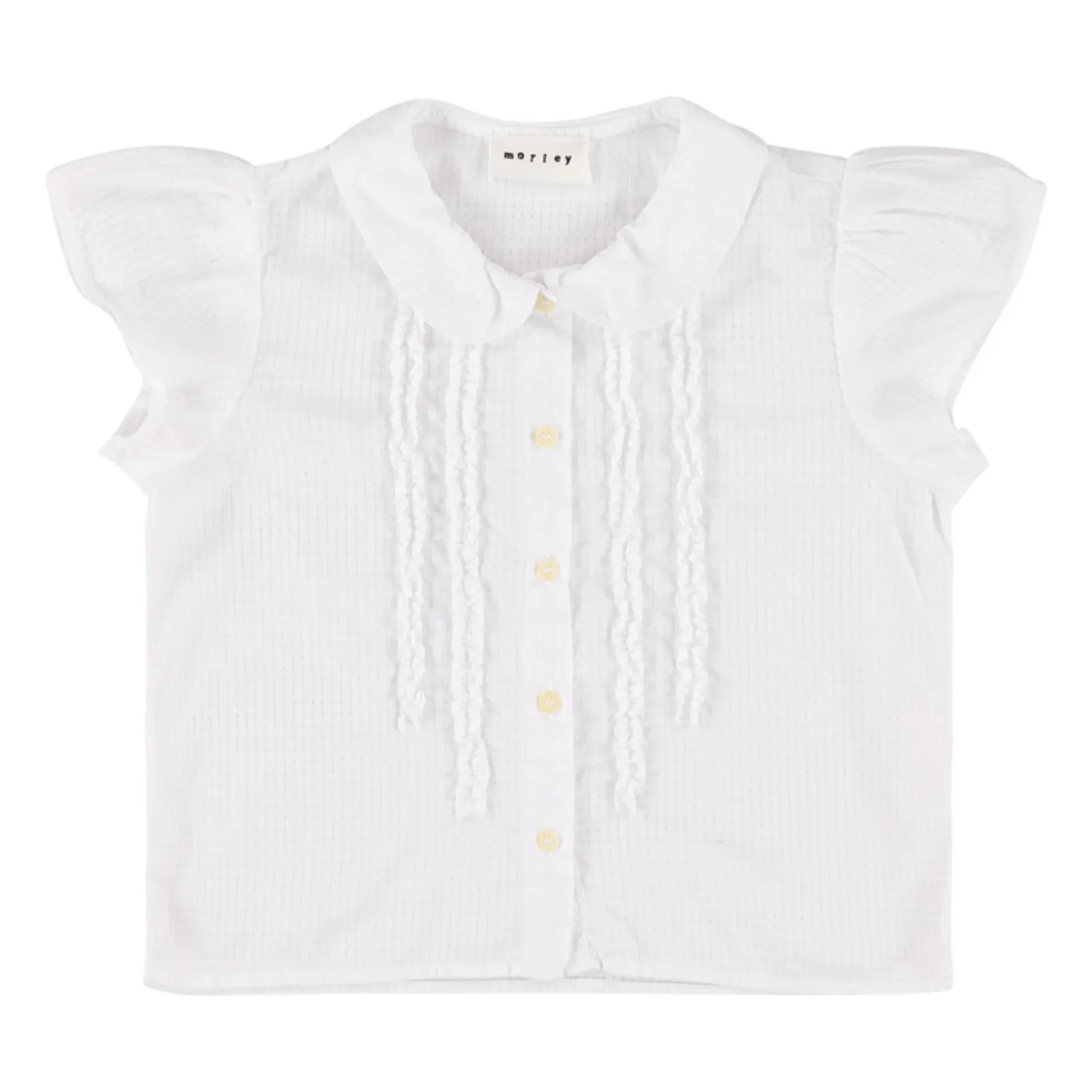 Blouse Brodée Xamari | Blanc- Image produit n°0