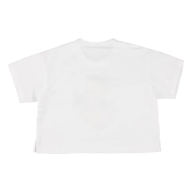 T-shirt Warsaw Chat | Blanc