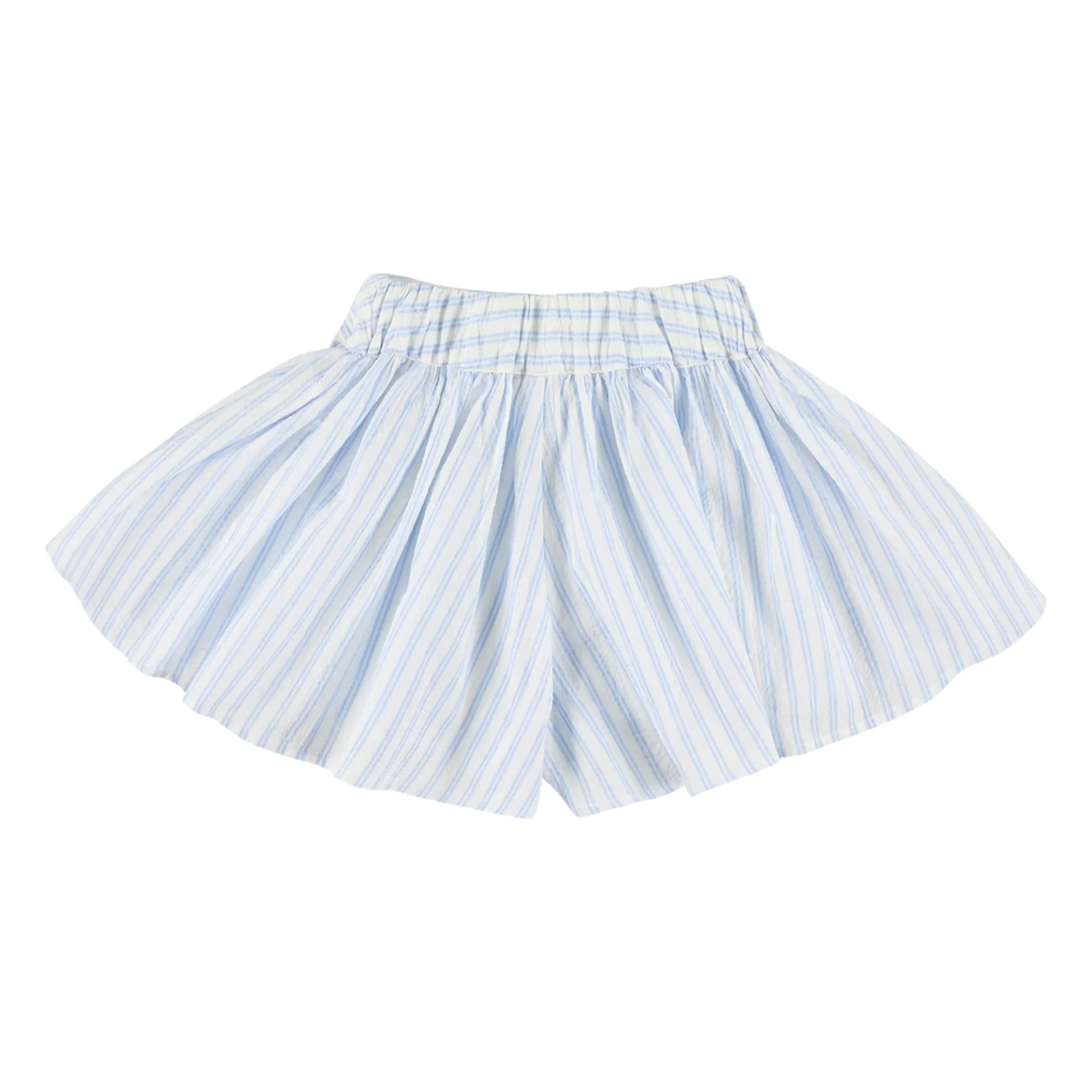 Short Scooby Rayé | Bleu Clair- Image produit n°1