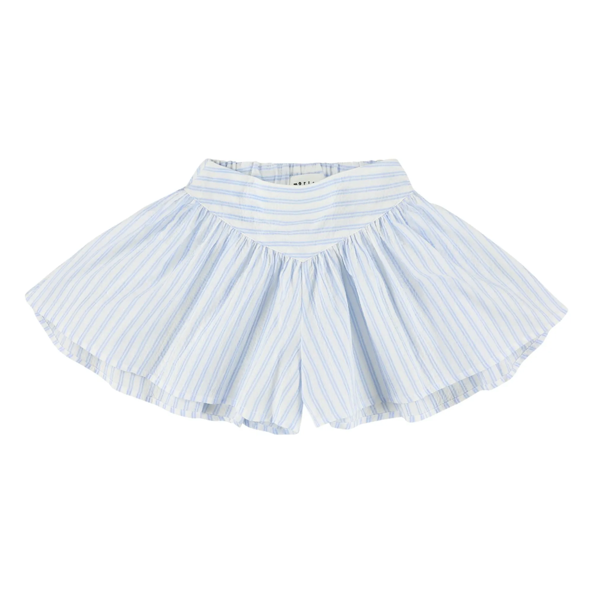 Short Scooby Rayé | Bleu Clair- Image produit n°0