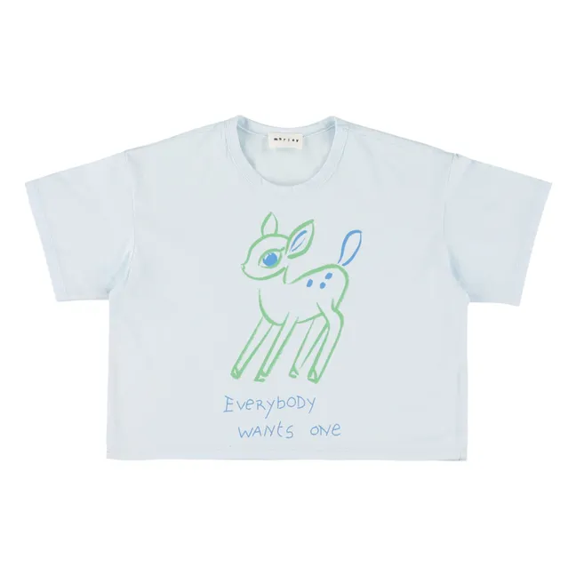 T-shirt Warsaw Bambi | Bleu ciel