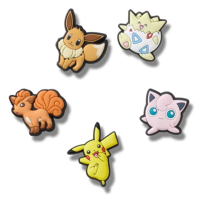 Set de 5 Jibbitz Pokémon | Jaune