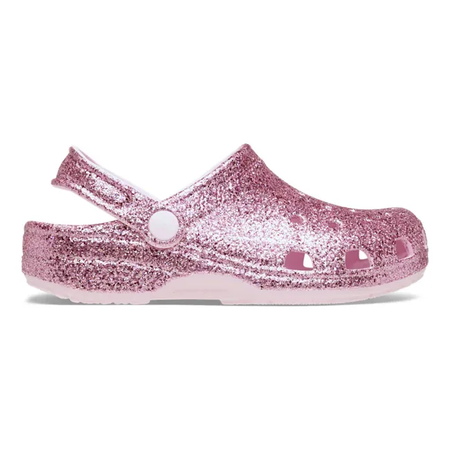 Sabot Classic Chunky Glitter Clog | Rose