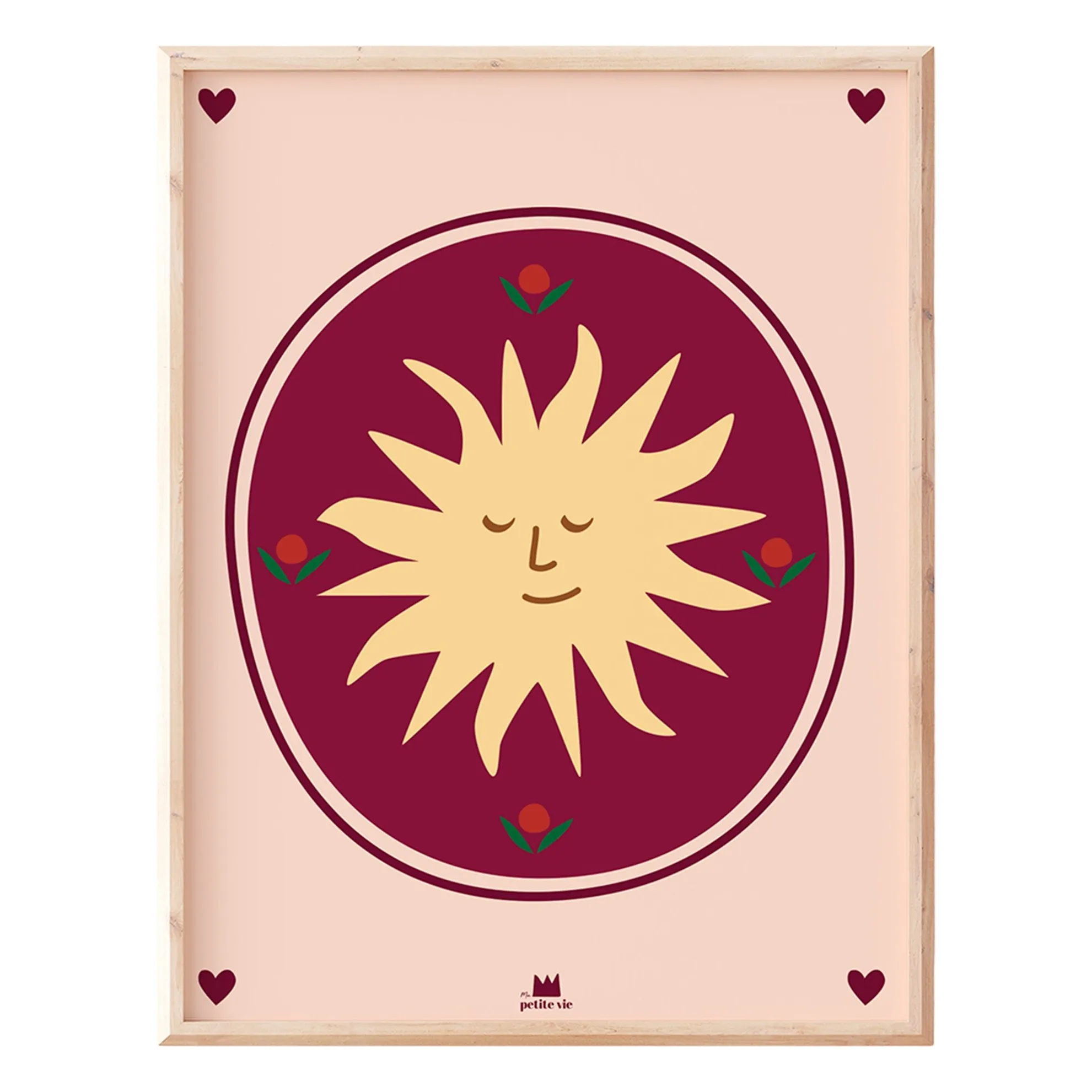 Ma Petite Vie Beige Soleil Totem Poster