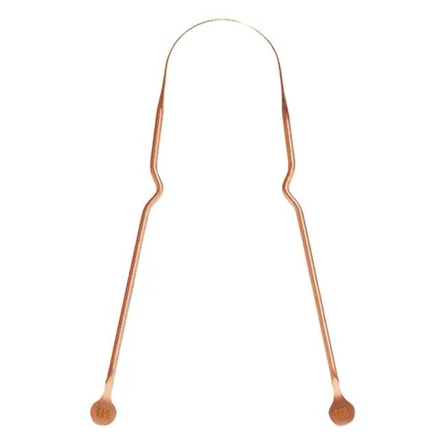 The tongue scraper | Copper red