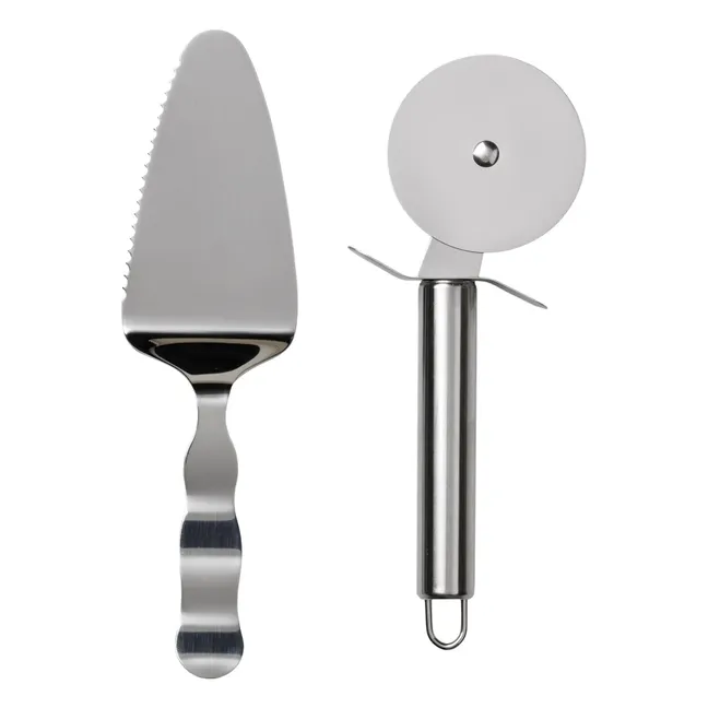 Juego de utensilios para pizza