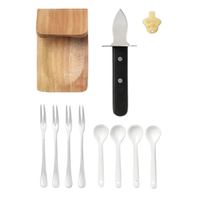 Set de utensilios para Ostras y Caviar
