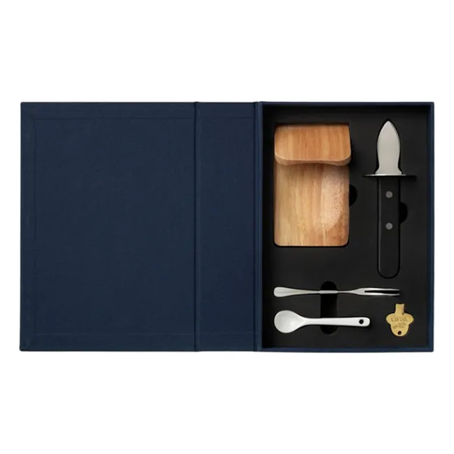 Coffret Ustensiles pour Huîtres et Caviar