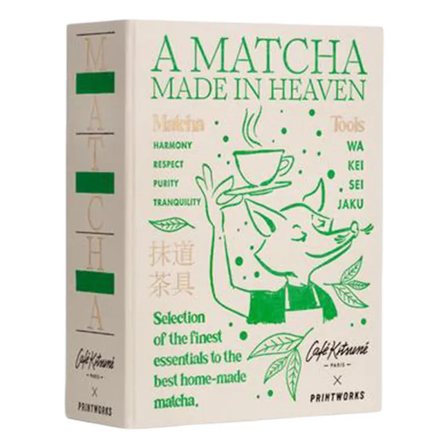 Juego de utensilios Matcha - Printworks x Café Kitsuné