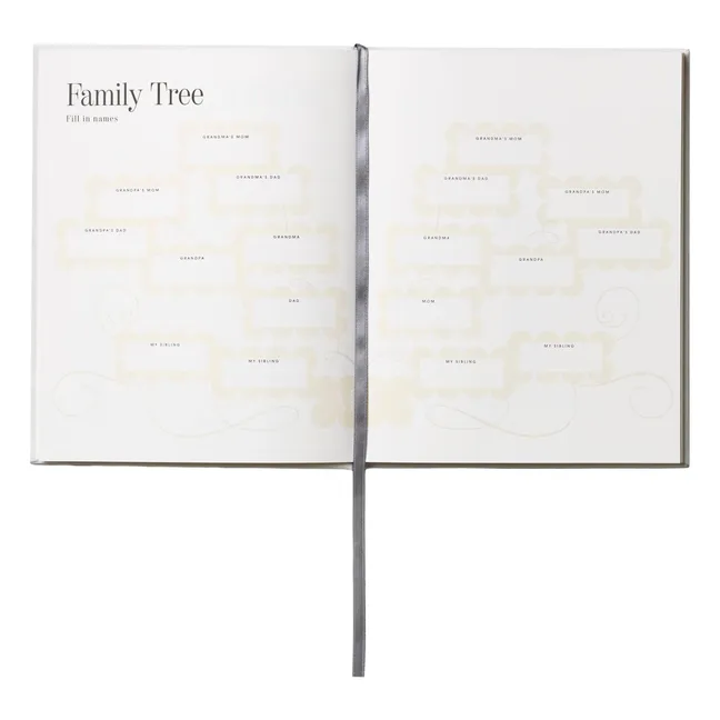Baby photo album One Step at a Time | Ochre