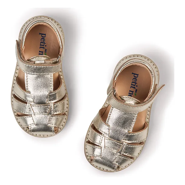 Classic Scratch Sandals | Silver
