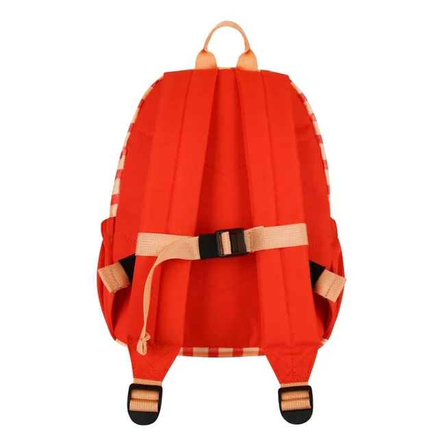 Sac à Dos Carreaux | Rouge