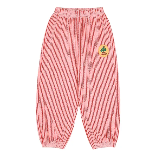 Pantalon Aladdin Rayé | Rose