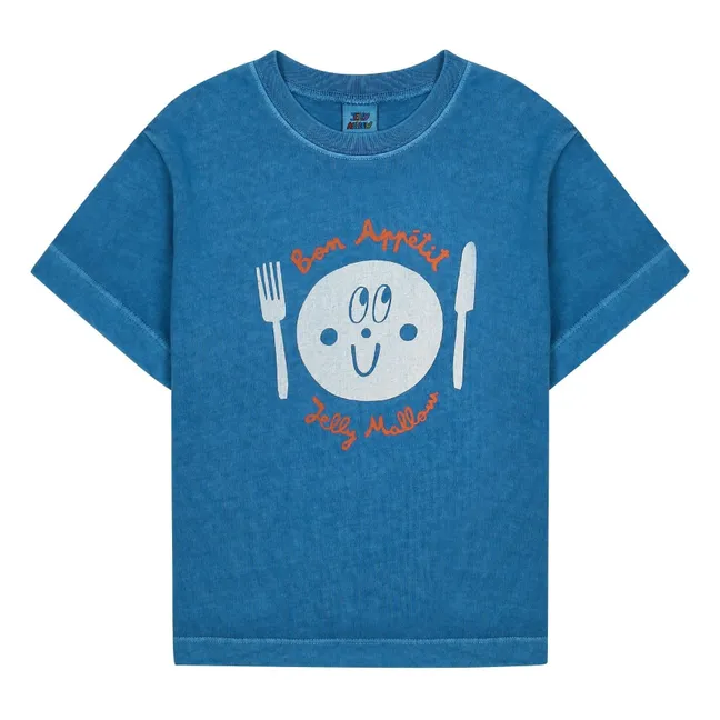 T-shirt Bon Appetit | Bleu